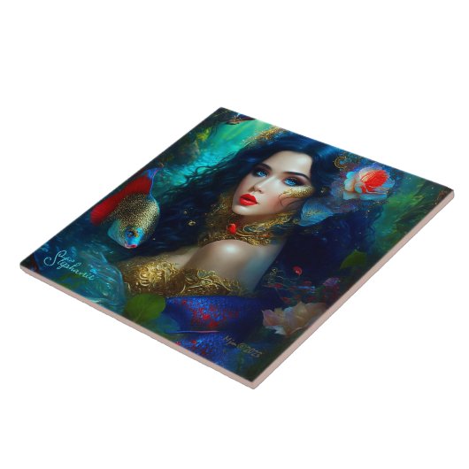 ファンタジービューティフルマーメイドプリンセス タイル (側面)