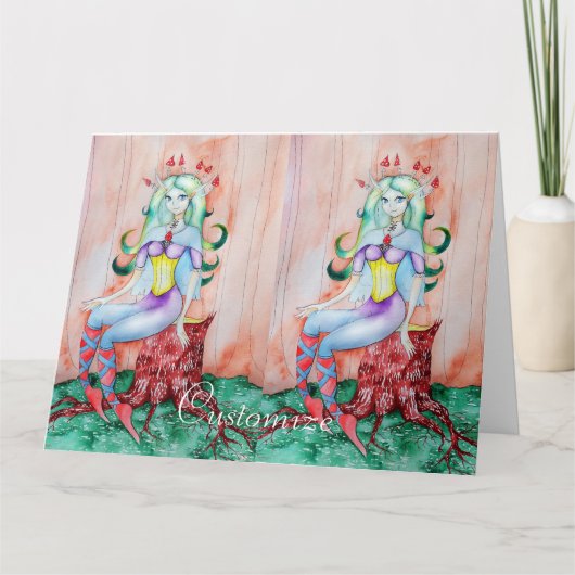 ファンタジーピクシー妖精サンダー_Cove カード (正面)