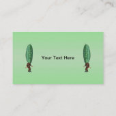 ファンタジーピックマンブラウンスーツ 名刺 (裏面)