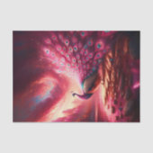 ファンタジーピンクピーコック 薄葉紙 (正面)