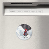 ファンタジーフェアユータリーアートマグネット – ウルフインサイド マグネット (インサイチュ (食洗機))