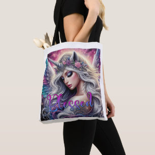ファンタジーフェアリティトートバッ賛美グアート トートバッグ