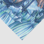 ファンタジーフェアリーアニメガールビクトリアンブルー 薄葉紙 (詳細)