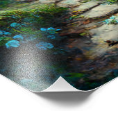 ファンタジーフェアリーガーデンイラストレーション フォトプリント            (角)