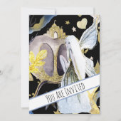 *~*ファンタジーフェアリーパンプキンベビーシャワー招待状 招待状 (正面)