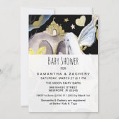 *~*ファンタジーフェアリーパンプキンベビーシャワー招待状 招待状 (裏面)