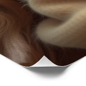 ファンタジーフェアリーマザー&ベビーアート ポスター (コーナー)