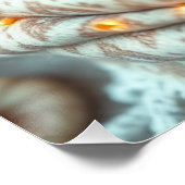 ファンタジーフェアリーマザー&ベビーアート ポスター (コーナー)