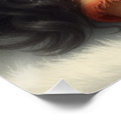 ファンタジーフェアリーマザー&ベビーアート ポスター (コーナー)