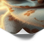 ファンタジーフェアリーマザー&ベビーアート ポスター (コーナー)