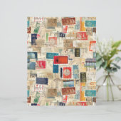 ファンタジーフェイク切手コラージュ3 (スタンド正面)