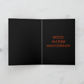 ファンタジーフクロウ – 私のためのカボチャ カード (内部)