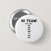 ファンタジーフットボールが楽しい - Go Team  缶バッジ (正面&裏面)