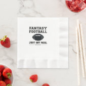 ファンタジーフットボールが現実に 縁ありランチョンナプキン (インサイチュ)