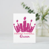ファンタジーフットボールの女王 ポストカード (スタンド正面)
