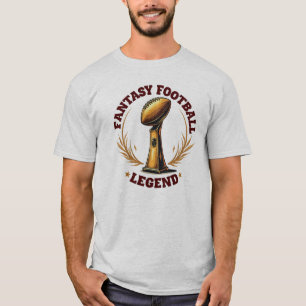 ファンタジーフットボールレジェンドトロフィーT Tシャツ