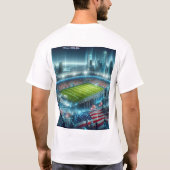 ファンタジーフューチャーw杯米国2026オンブラック tシャツ (裏面)