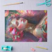 ファンタジーフラワーガーデンフェアリーデクページ 薄葉紙 (クラフト)