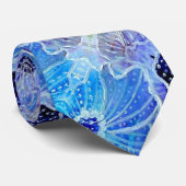 ファンタジーフラワーズアート1 - ネクタイ (ロール)