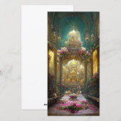 ファンタジーフラワーチャーチ – グリーティングカード シーズンカード (正面/裏面)