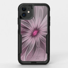 ファンタジーフラワー抽象芸術プラムフローラフラクタル・アート オッターボックスコミューターiPhone 11ケース