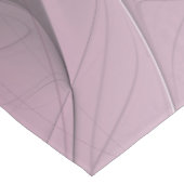 ファンタジーフラワー抽象芸術プラムフローラフラクタル・アート ショートテーブルランナー (コーナー)