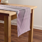 ファンタジーフラワー抽象芸術プラムフローラフラクタル・アート ショートテーブルランナー (インサイチュ)