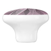 ファンタジーフラワー抽象芸術プラムフローラフラクタル・アート セラミックノブ (側面)