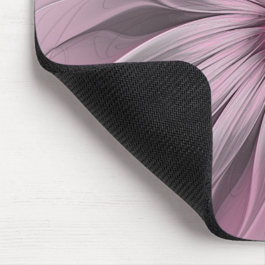 ファンタジーフラワー抽象芸術プラムフローラフラクタル・アート マウスパッド (コーナー)