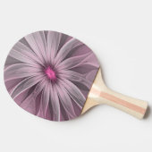 ファンタジーフラワー抽象芸術プラムフローラフラクタル・アート 卓球ラケット (横)