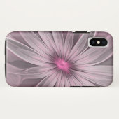 ファンタジーフラワー抽象芸術プラムフローラフラクタル・アート Case-Mate iPhoneケース (裏面(横))