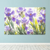 *~*ファンタジーフローラアートTV2引き伸ばしキャンバス印刷 キャンバスプリント (インサイチュ (ウッドフロア))