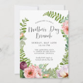 ファンタジーフローラウッドランドマザーズデイブランチ 招待状 (正面)