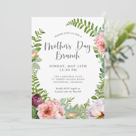 ファンタジーフローラウッドランドマザーズデイブランチ 招待状 (スタンド正面)