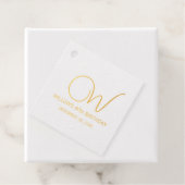 ファンタジーフローラガーデン誕生日モノグラム フェイバータグ (箱)