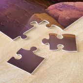 ファンタジーフローラコートヤードピンクツリー ジグソーパズル (側面)