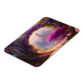 ファンタジーフローラコートヤードピンクツリー マグネット (左側)