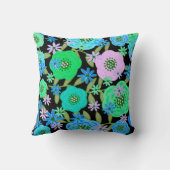 ファンタジーフローラデザイン クッション (裏面)