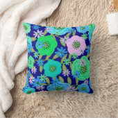 ファンタジーフローラデザイン クッション (ブランケット)