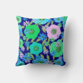 ファンタジーフローラデザイン クッション (裏面)