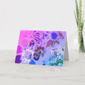 ファンタジーフローラ手書きグラフィック カード (正面)