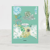 ファンタジーフローラ手書きグラフィック カード (裏面)