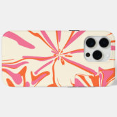 ファンタジーフローラ – ピンク、オレンジ、クリーム Case-Mate iPhoneケース (裏面 (横))