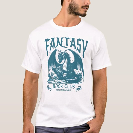ファンタジーブッククラブドラゴン Tシャツ (正面)