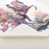 ファンタジーブックラバーデザイン シェルパブランケット (3/4)