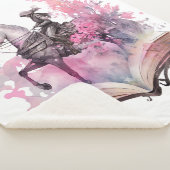 ファンタジーブックラバーデザイン シェルパブランケット (3/4)