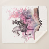 ファンタジーブックラバーデザイン シェルパブランケット (正面(横))