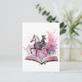 ファンタジーブックラバーデザイン ポストカード (スタンド正面)