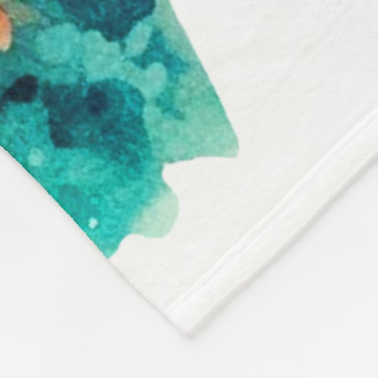 ファンタジーブックラバーフェアリー フリースブランケット (角)