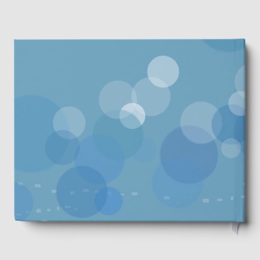 ファンタジーブルーイエローフクロウ大目ダッシュ ゲストブック (裏面)